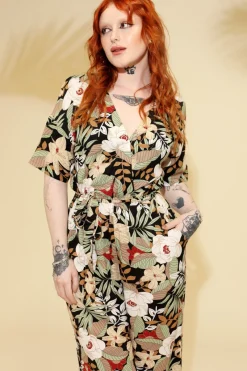 Hell Bunny Adelaida Jumpsuit Black Best