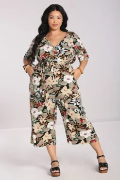 Hell Bunny Adelaida Jumpsuit Black Best