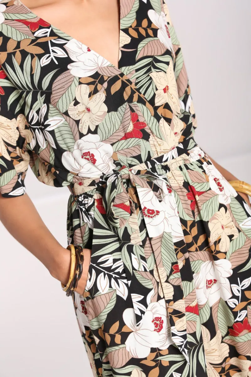 Hell Bunny Adelaida Jumpsuit Black Best