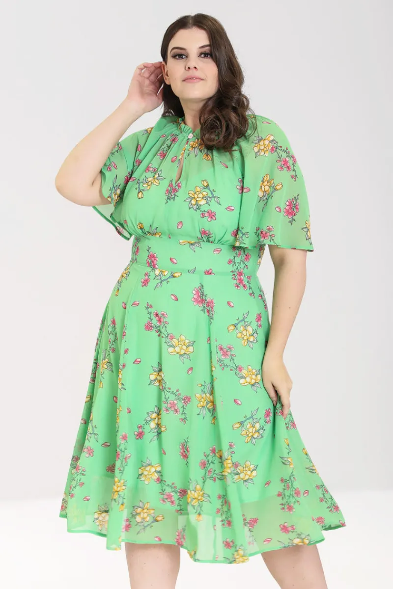 Hell Bunny Adelina Dress Mint Outlet