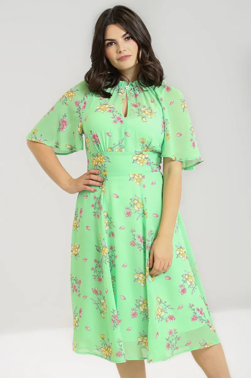 Hell Bunny Adelina Dress Mint Outlet