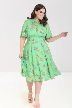 Hell Bunny Adelina Dress Mint Outlet