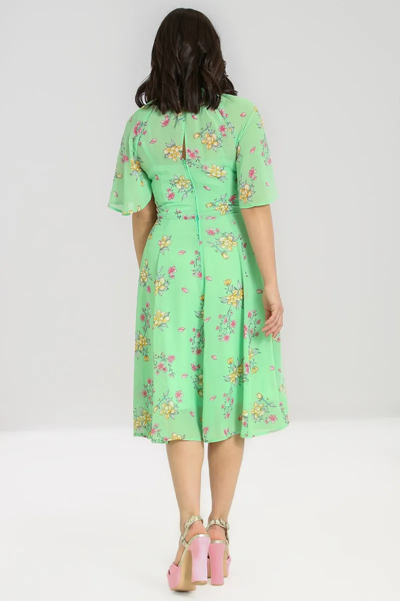 Hell Bunny Adelina Dress Mint Outlet