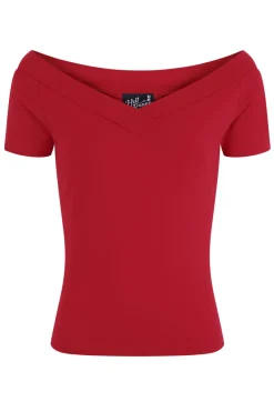 Hell Bunny Alex Top Hot