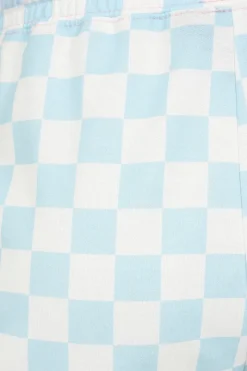 Hell Bunny Alexis Shorts Blue Clearance