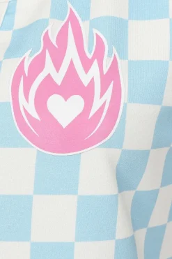 Hell Bunny Alexis Top Blue Best