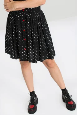 Hell Bunny Allie Skirt Black Discount