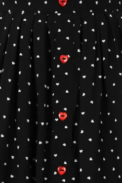 Hell Bunny Allie Skirt Black Discount