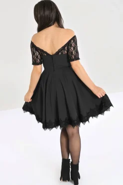 Hell Bunny Amara Mini Dress Black Best