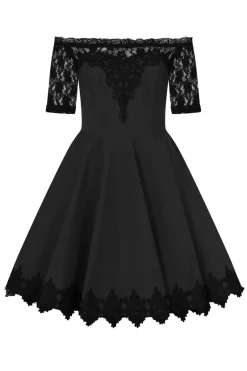 Hell Bunny Amara Mini Dress Black Best