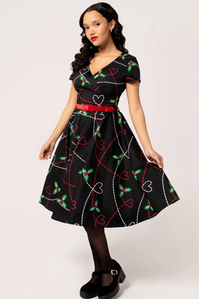 Hell Bunny Angelica Dress Black Best