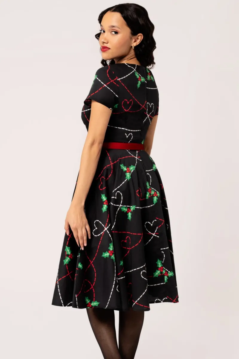 Hell Bunny Angelica Dress Black Best