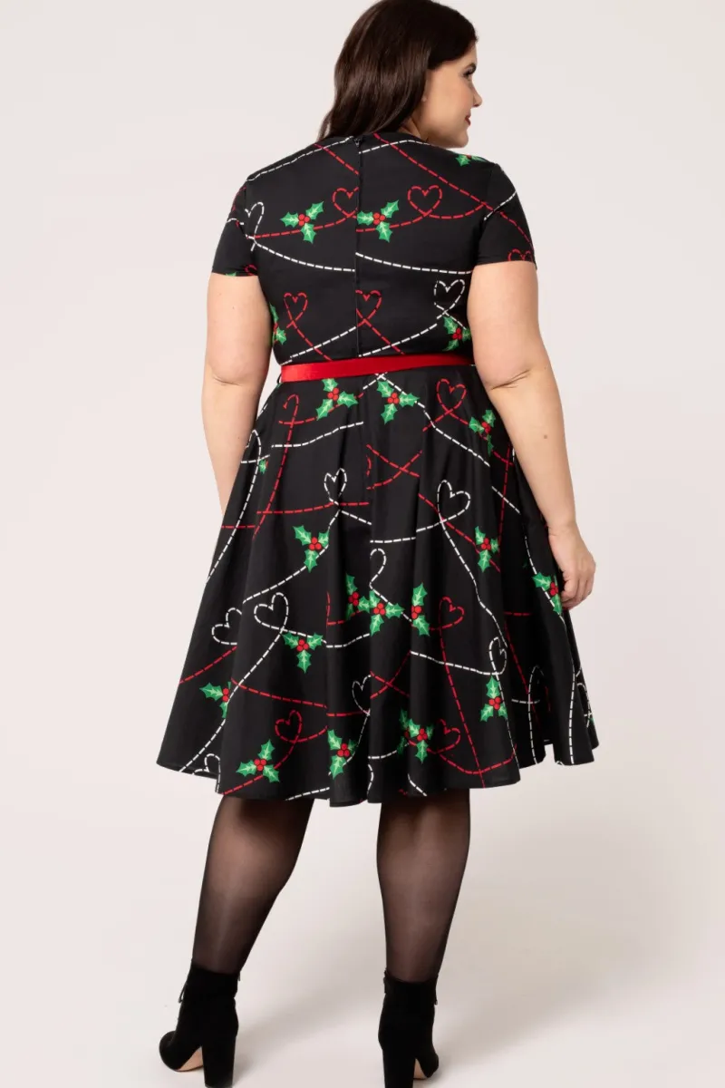 Hell Bunny Angelica Dress Black Best