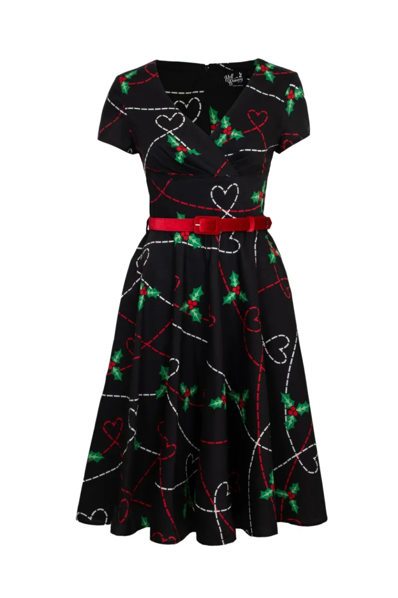 Hell Bunny Angelica Dress Black Best