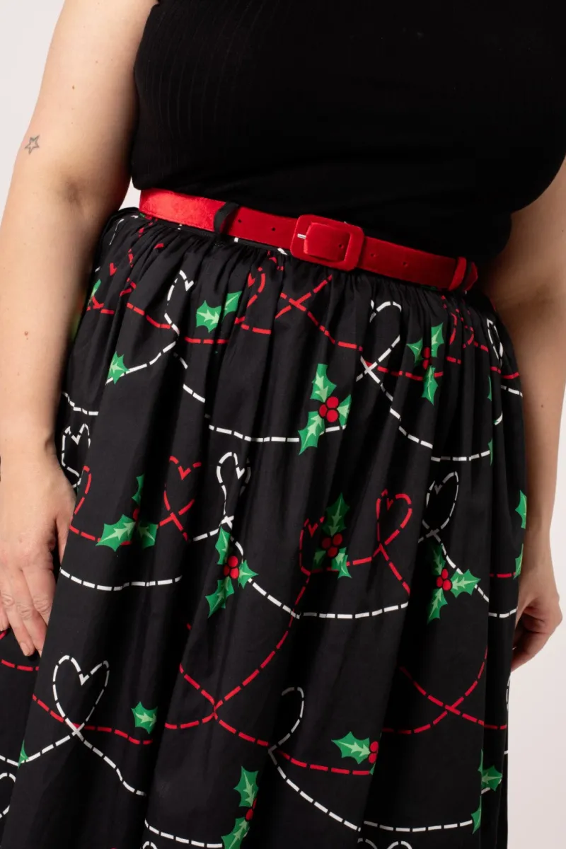 Hell Bunny Angelica Skirt Black Online