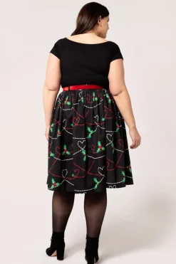 Hell Bunny Angelica Skirt Black Online