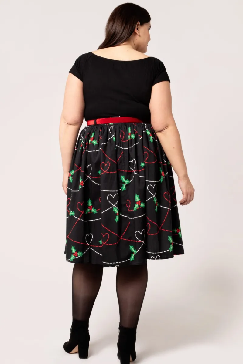 Hell Bunny Angelica Skirt Black Online