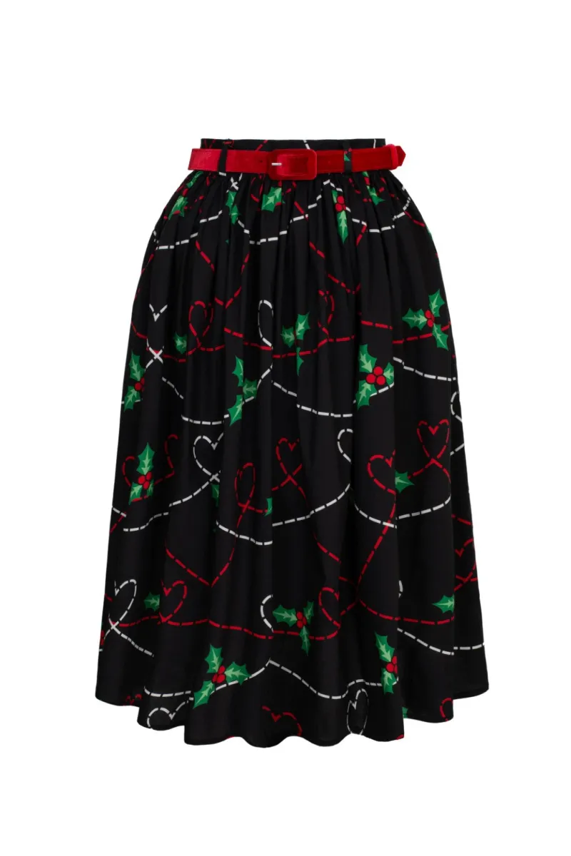 Hell Bunny Angelica Skirt Black Online