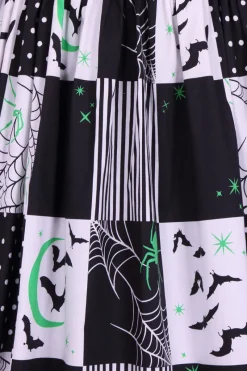 Hell Bunny Annie 50's Skirt Black Discount