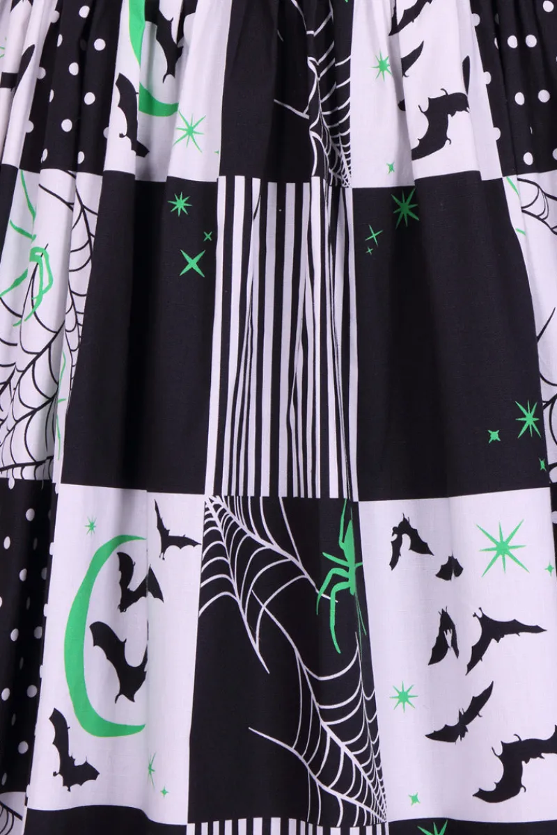 Hell Bunny Annie 50's Skirt Black Discount