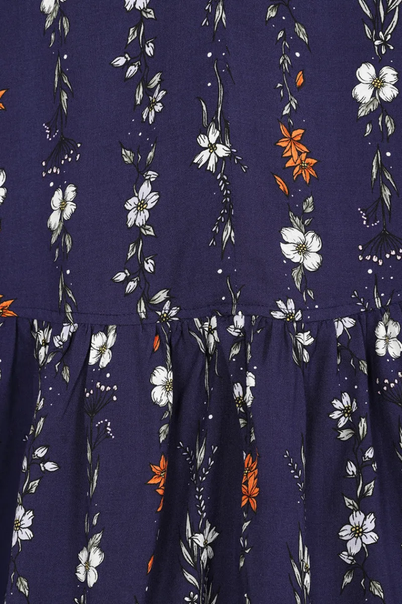 Hell Bunny Asta Maxi Dress Blue Best