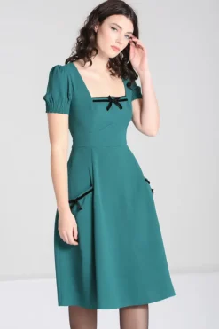 Hell Bunny Aubrey Dress Green Best