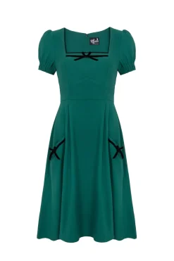 Hell Bunny Aubrey Dress Green Best