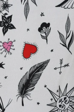 Hell Bunny Avery Dress White Outlet