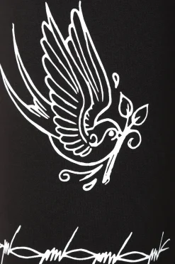 Hell Bunny Avery Joggers Black Discount