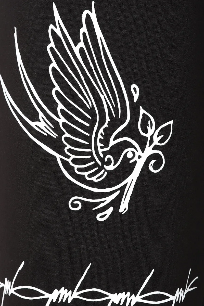 Hell Bunny Avery Joggers Black Discount