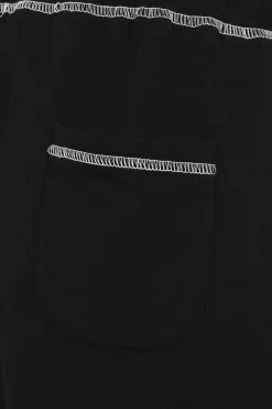 Hell Bunny Barbed Wire Joggers Black