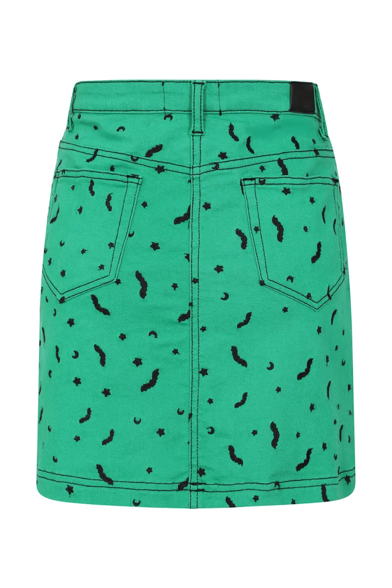 Hell Bunny Bat Mini Skirt Best