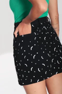 Hell Bunny Bat Mini Skirt Best