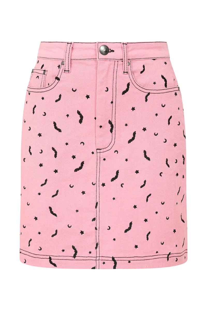 Hell Bunny Bat Mini Skirt Best