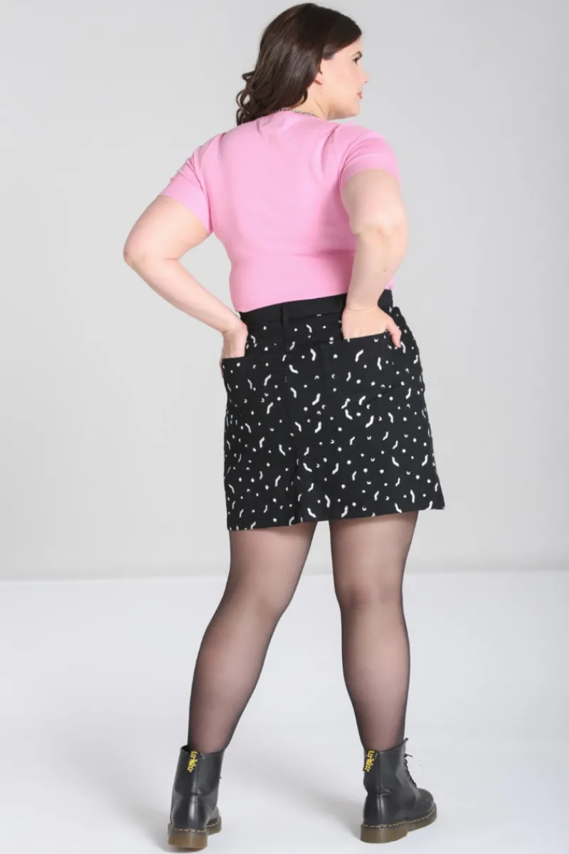 Hell Bunny Bat Mini Skirt Best