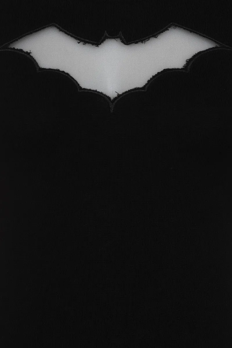 Hell Bunny Bat Top Black Best