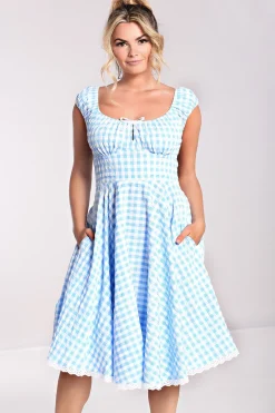 Hell Bunny BB 50's Dress Blue Sale