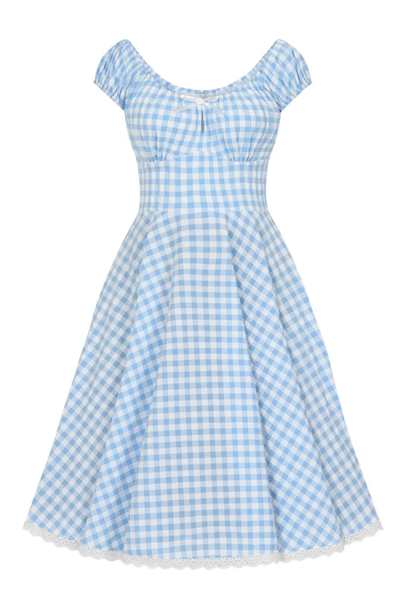 Hell Bunny BB 50's Dress Blue Sale
