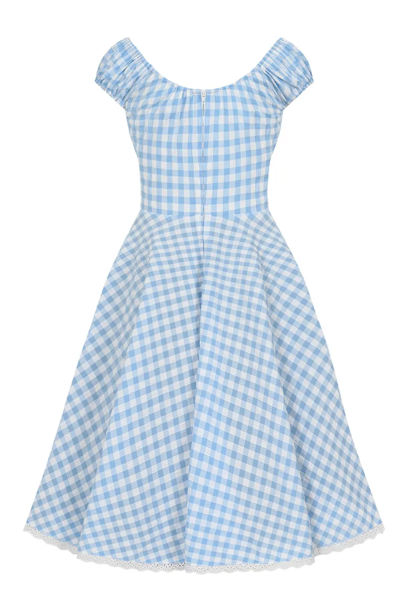 Hell Bunny BB 50's Dress Blue Sale