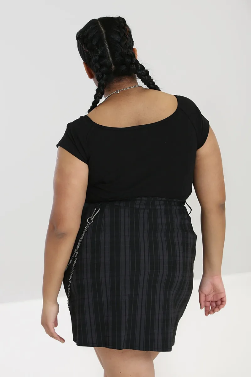 Hell Bunny Belladonna Top Black Outlet