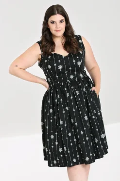 Hell Bunny Belle 50's Dress Black Sale