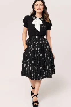 Hell Bunny Belle 50's Skirt Black Online