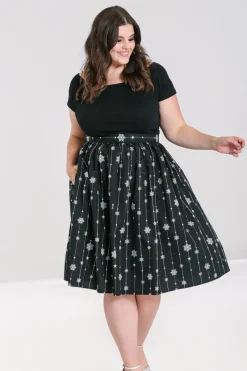 Hell Bunny Belle 50's Skirt Black Online