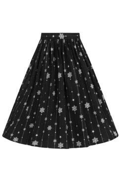 Hell Bunny Belle 50's Skirt Black Online
