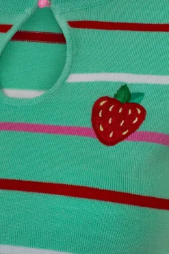 Hell Bunny Berry Cute Top Mint Discount