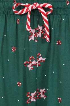 Hell Bunny Beth Shorts Green Clearance