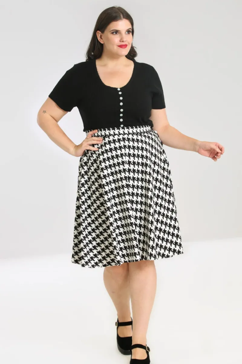 Hell Bunny Blake Skirt New