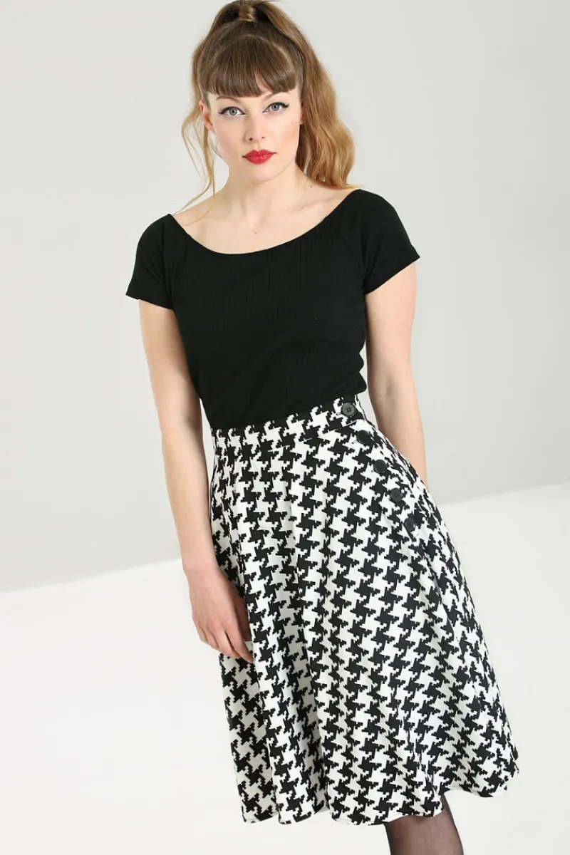 Hell Bunny Blake Skirt New