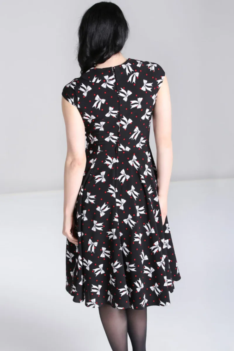 Hell Bunny Bobbie Midi Dress Black