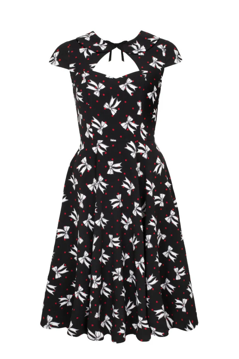 Hell Bunny Bobbie Midi Dress Black